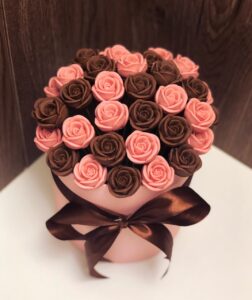 букет из шоколадных роз